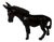 Vintage Bronze Donkey Figurine, 1950 For Sale