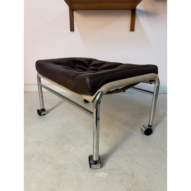 Stool in Chrome by Noboru Nakamura for Ikea For Sale - Image 10 of 11