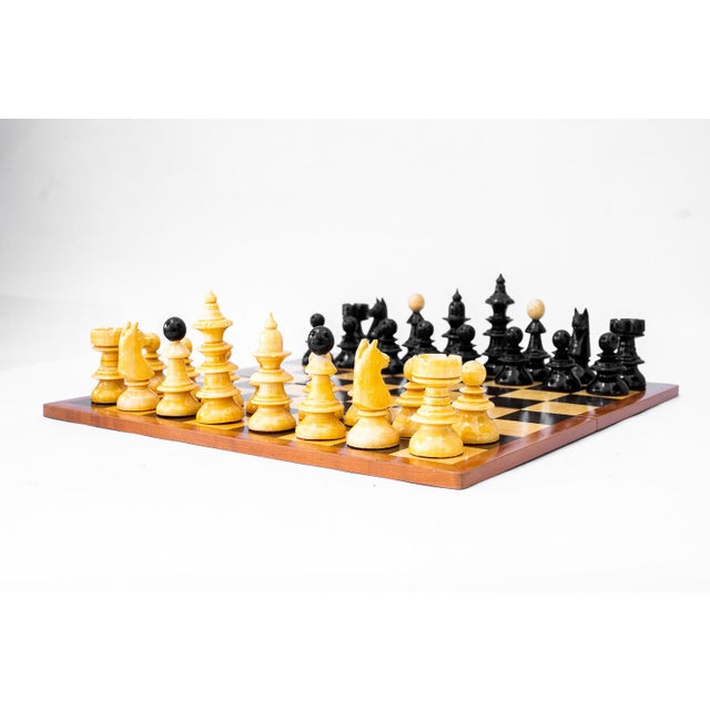 Cherry with Inlay Game Box, 1950s For Sale - Image 17 of 18