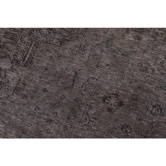 Boho Chic Boho Chic Persian Gray/Black Wool Rug - 6'1'' X 6'2'' For Sale - Image 3 of 10