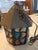 This listing consists of a 1950 Peter Marsh arts & crafts chuncky rock glass lamp from England. It's a midcentury hanging...