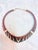 1980s Signed Adair Rosewood Choker & Bracelet Set – Ebony & Maple Inlay, Brass Accents, 2 Pieces For Sale - Image 4 of 10
