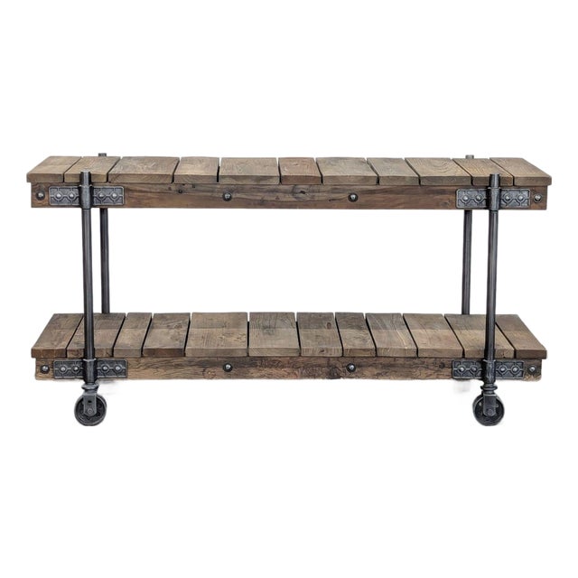 Pottery Barn Williams Media Console For Sale