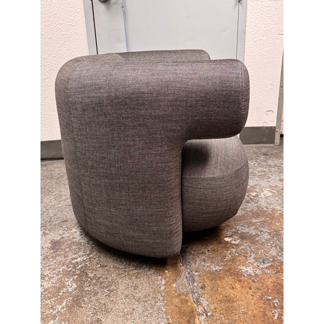 Simon Legald for Normann Copenhagen Burra Lounge Swivel Chair For Sale In San Francisco - Image 6 of 11