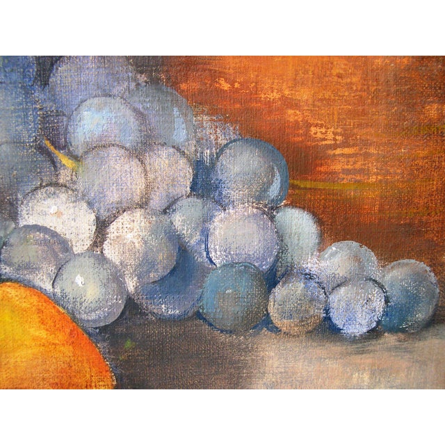 Bernhard Templin, Autumn Still Life with Sunflowers, 1920s, Tempera Painting on Canvas, Framed For Sale - Image 8 of 14