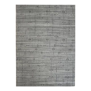 Wool Pile Handloom Modern Design Rug. 8' X 10' For Sale