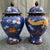 Mid 20th Century Set of 2 Oriental Cobalt Blue Cloisonné Lidded Ginger Jars For Sale In Los Angeles - Image 6 of 6