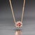 Metal 1990s Natural Tourmaline Diamond Pendant Necklace 18" 14k YG 1.52 TCW Certified For Sale - Image 7 of 13