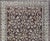 Shabby Chic Antique Sultanabad Mahal Rug With Rich Brown and Geometric Patterns 4'2 X 5'7 For Sale - Image 3 of 10