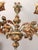 Large Vintage Louis XV Rococo Baroque Florentine Wood Carved Floral Chandelier, 1920s For Sale - Image 18 of 18