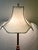 Empire Brass Table Lamp with Fabric Shade from Unbekannt, 1960s For Sale - Image 10 of 11