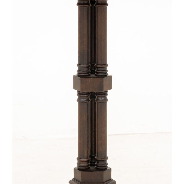 Edwardian Mahogany Stained Side Table For Sale - Image 4 of 6