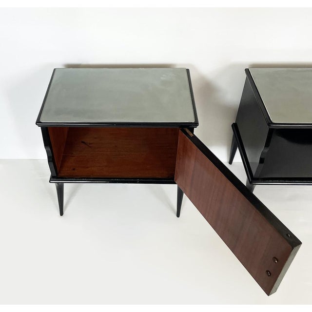 1970s Vintage Bedside Tables, 1970s, Set of 2 For Sale - Image 5 of 13