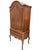 Brown 1980s French Provincial Cherry Wood Armoire by Lexington For Sale - Image 8 of 12