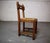 Rustic Rustic Dining Chairs in Oak and Rush, Spain, 1960s, Set of 6 For Sale - Image 3 of 11