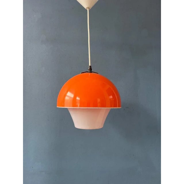 Space Age Pendant Lamp in Acrylic Glass For Sale - Image 9 of 11