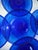 1970s Collection of Vintage Cobalt Blue Hand Blown Glass Charger Plates From Mexico For Sale - Image 5 of 11