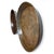 Farmhouse Large Vintage Industrial Farmhouse Iron Round Tray For Sale - Image 3 of 9