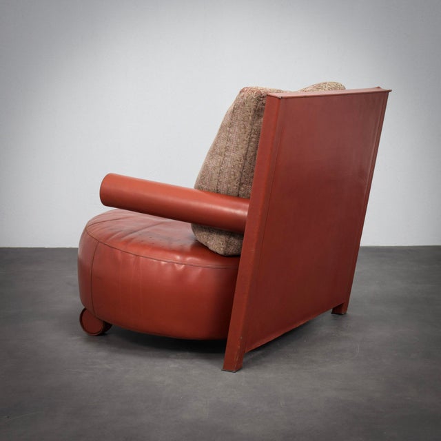 1980s Baisity Lounge Chair by Antonio Citterio for B&B Italia, 1986 For Sale - Image 5 of 12