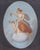 Neoclassical 19th Century French Neoclassical Gouache of Flora and Putto in Giltwood Frame For Sale - Image 3 of 7