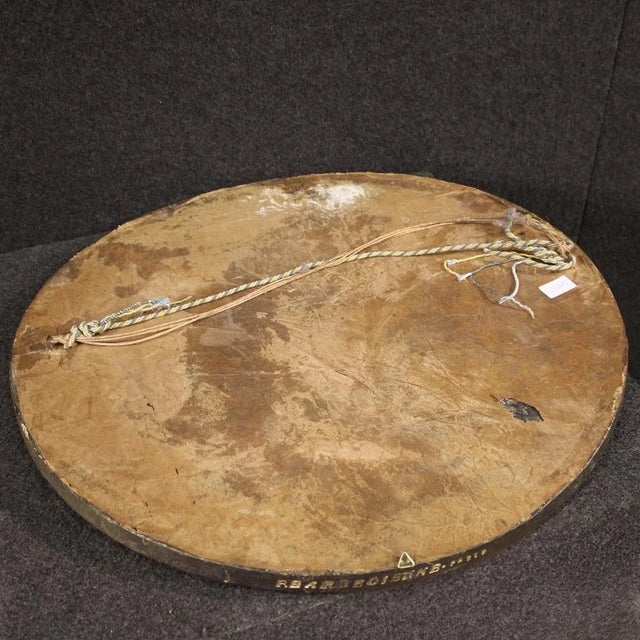 Wood F. Barbedienne, Shield, 1860, Gilded Wood For Sale - Image 7 of 13