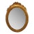 Italian Giltwood Framed Wash Closet Mirror For Sale