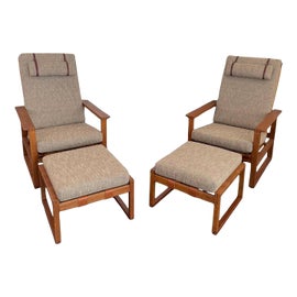 Example of Fredericia Stolefabrik Lounge Chairs