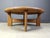 Wood Danish Oak Round Coffee Table, 1960s For Sale - Image 7 of 10
