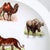 Ceramic Antique German Illustrated Child's Dish Animal Full Color Early 1900s For Sale - Image 7 of 10