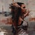 Outside the Box by Calvin Lai | Oil on Wood Panel Portrait of a woman with tattoos. For Sale