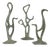 Papier Mâché Sculptures, Set of 3 For Sale