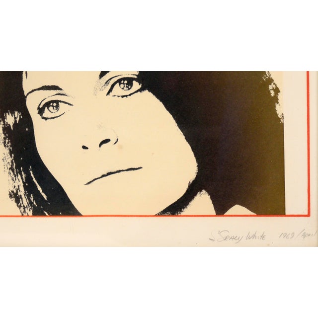 American Stephen Tracy White by "Henry S. Miller" Lithograph in Ink on Paper, #3 of 8 For Sale - Image 3 of 10