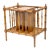 Vintage Faux Bamboo Magazine Rack For Sale