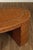 Maitland Smith Leather Wrapped Oval Executive Partners Desk For Sale - Image 11 of 18