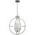 Modern Chapman & Myers for Visual Comfort Signature Lexie 30" Globe Lantern in Polished Nickel For Sale - Image 3 of 3