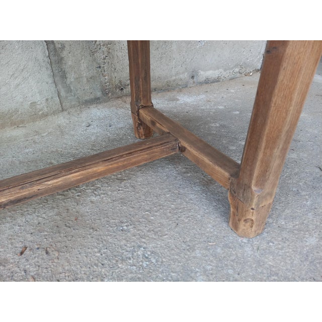 Antique Beech Farmhouse Table For Sale - Image 16 of 17