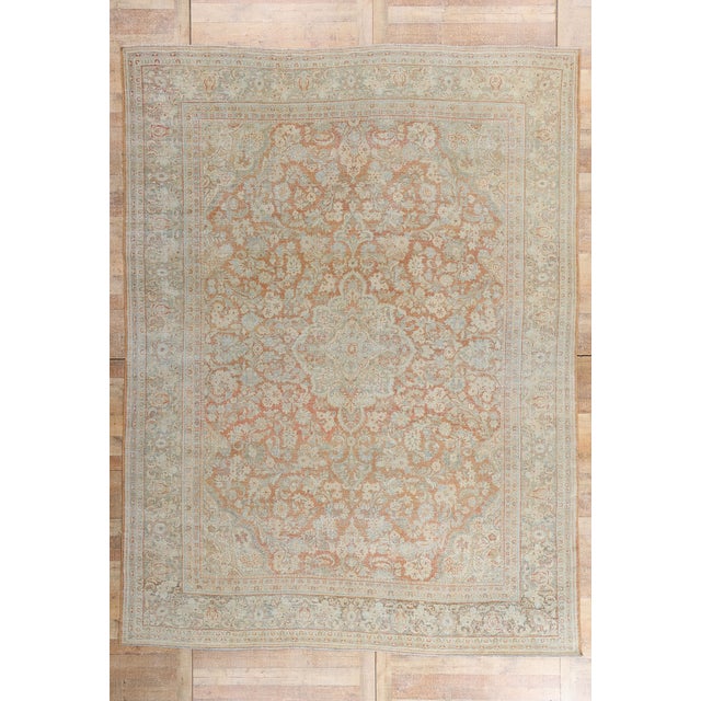 Antique Persian Mahal Rug, 09'11 X 13'02 For Sale - Image 10 of 10