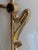 Late 20th Century Art Nouveau King Brass Bed Frame by Elliott's Designs For Sale - Image 9 of 18