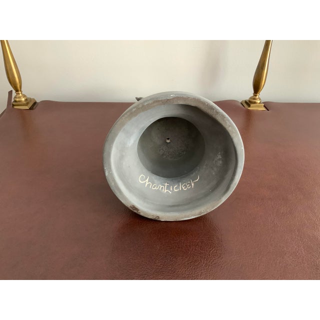 Ceramic Vintage Statue of a Child / Cherub With Raised Arms by Chanticleer For Sale - Image 7 of 7