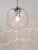 Large Bubble Melting Glass and Chrome Globe Pendant Lamp, Germany, 1970s For Sale - Image 13 of 18