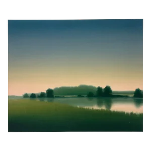 Late 20th Century, Untitled (Landscape), Contemporary, Giclee on Fine Art Watercolor Paper, Artist Jacob Cooley