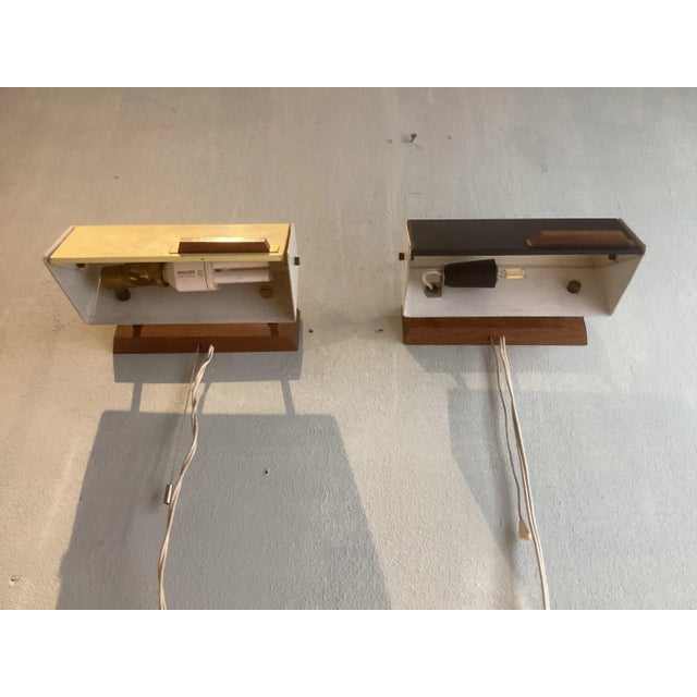 Black Dutch Wall Lights, 1960s, Set of 2 For Sale - Image 8 of 8