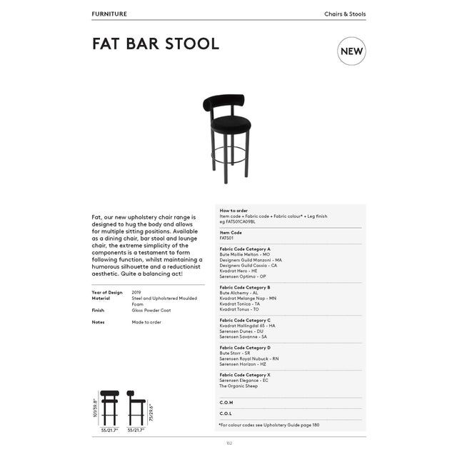 Tom Dixon Fat Bar Stool Chairish