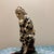 French Art Deco Hand-Painted Harlequin "The Thinker" Jester Bookend For Sale - Image 4 of 10