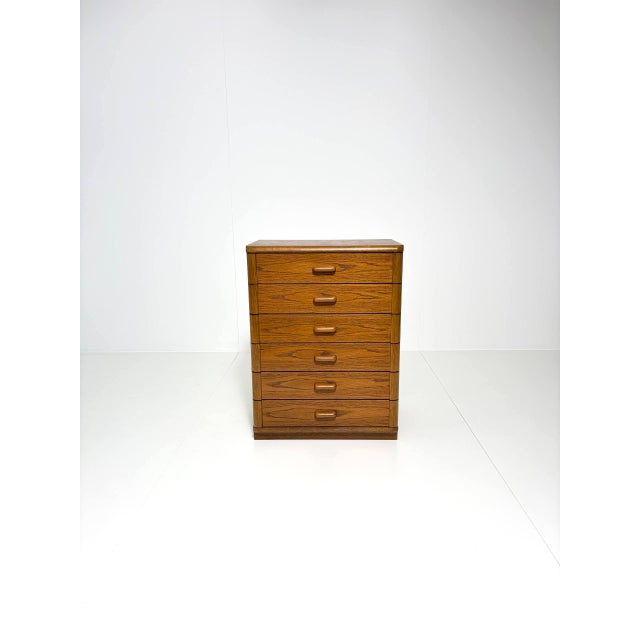 Rondo Chest of Drawers in Rustic Oak from IRO-Möbel For Sale - Image 10 of 17