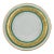 Antique William Guerin & Co. Limoges France Porcelain Saucer Celeste Teal & Encrusted Gold c.1891-1932 For Sale