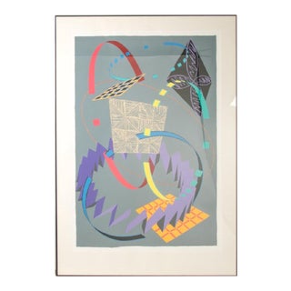 William Conlon, "Untitled " , Poster,15th Annual Community Holiday Festival , 1985. For Sale