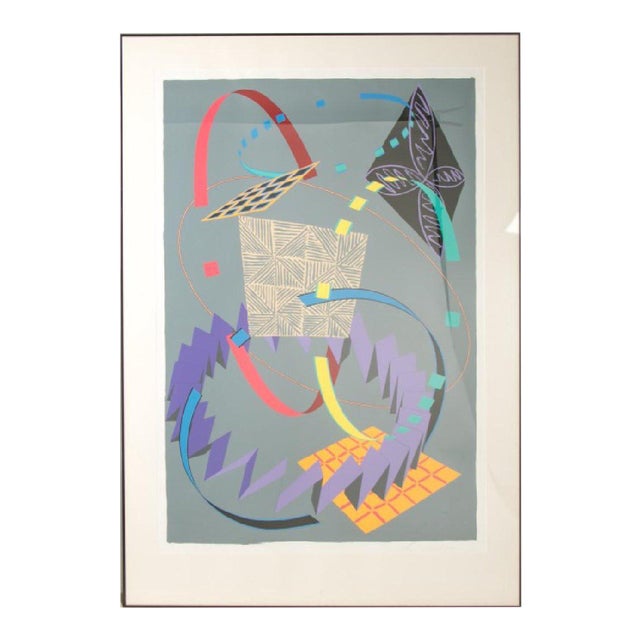 William Conlon, "Untitled " , Poster,15th Annual Community Holiday Festival , 1985. For Sale