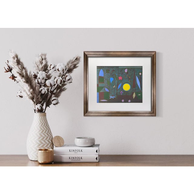 Paul Klee Full Moon in the Garden 1940s Lithograph Limited Edition Coa For Sale In Atlanta - Image 6 of 7