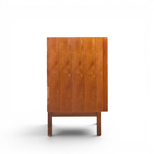 Mid 20th Century Dillingham Mid Century Walnut and Cane Sideboard Credenza and Hutch For Sale - Image 5 of 14